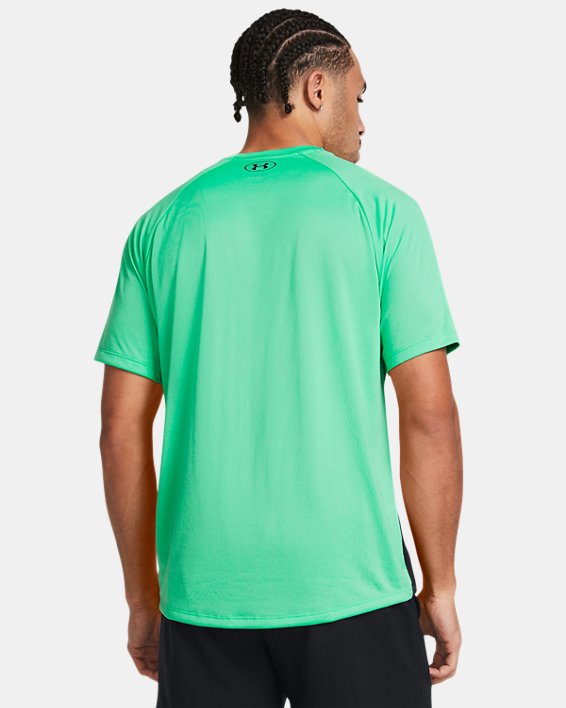 Camiseta de manga corta UA Tech™ Fade para hombre, Green, pdpMainDesktop image number 1